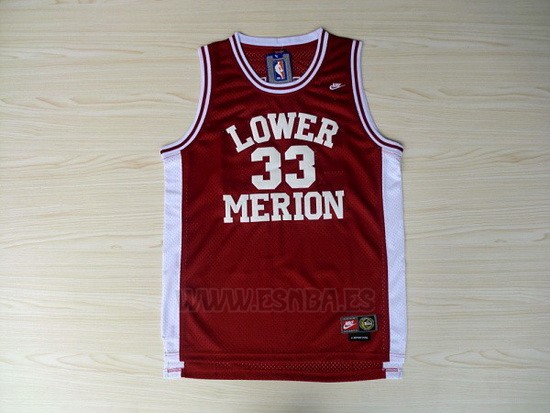 Camiseta Lower Merion Kobe Bryant #33 Rojo